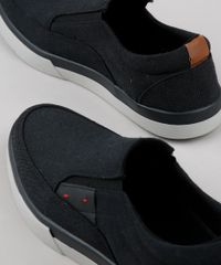 Tenis-Slip-On-Masculino-Oneself-com-Pespontos-Preto-9668425-Preto_5