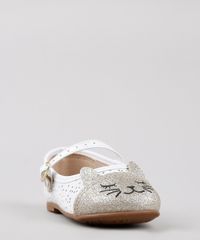 Sapatilha-Infantil-Molekinha-com-Laco-e-Brilho-Branca-9654366-Branco_2