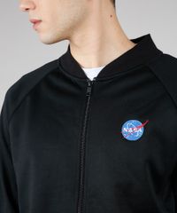 Jaqueta-Masculina-Bomber-com-Bordado-Lunar-e-Bolsos-Preta-9365376-Preto_4