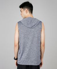 Regata-Masculina-Esportiva-Ace-com-Capuz-e-Vivo-Contrastante-Manga-Curta-Gola-Careca-Cinza-Mescla-9600779-Cinza_Mescla_2