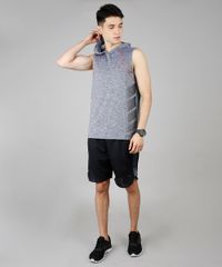 Regata-Masculina-Esportiva-Ace-com-Capuz-e-Vivo-Contrastante-Manga-Curta-Gola-Careca-Cinza-Mescla-9600779-Cinza_Mescla_3