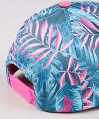 Bone-Infantil-Aba-Reta-Estampado-de-Folhagem-com-Bordado--Summer-Paradise--Verde-Escuro-9639398-Verde_Escuro_3 Bone-Infantil-Aba-Reta-Estampado-de-Folhagem-com-Bordado--Summer-Paradise--Verde-Escuro-9639398-Verde_Escuro_3