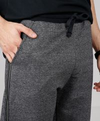 Calca-Masculina-Relaxed-em-Moletom-com-Faixa-Lateral-Cinza-Mescla-Escuro-9610250-Cinza_Mescla_Escuro_2