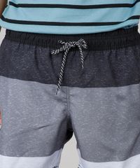 Short-Masculino-Listrado-com-Bolsos-Cinza-Mescla-Escuro-9600665-Cinza_Mescla_Escuro_2