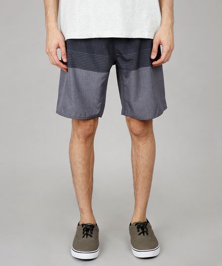 Bermuda-Surf-Masculina-com-Listras-e-Bolso-Cinza-Mescla-Escuro-9618177-Cinza_Mescla_Escuro_1