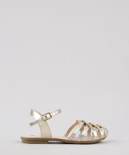 Sandalia-Infantil-com-Tiras-Cruzadas-Dourada-9672615-Dourado_1