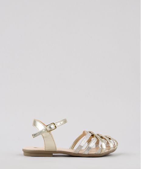 Sandalia-Infantil-com-Tiras-Cruzadas-Dourada-9672615-Dourado_1
