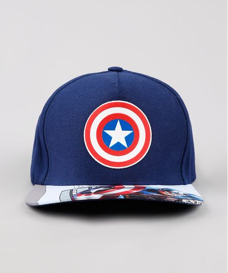 Bone-Infantil-Aba-Reta-Capitao-America-Azul-Marinho-9639473-Azul_Marinho_1