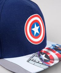 Bone-Infantil-Aba-Reta-Capitao-America-Azul-Marinho-9639473-Azul_Marinho_2