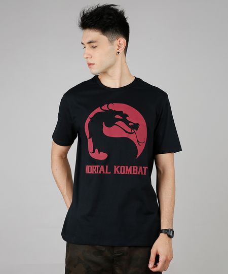Camiseta-Masculina-Mortal-Kombat-Manga-Curta-Gola-Careca-Preta-9687489-Preto_1 Camiseta-Masculina-Mortal-Kombat-Manga-Curta-Gola-Careca-Preta-9687489-Preto_1