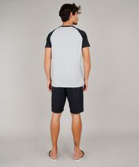 Pijama-Masculino-Tal-Pai-Tal-Filho-Batman-Raglan-Manga-Curta-Cinza-Mescla-9627108-Cinza_Mescla_2