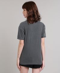 Blusa-Feminina-Queen-Manga-Curta-Decote-Redondo--Chumbo-9644806-Chumbo_2