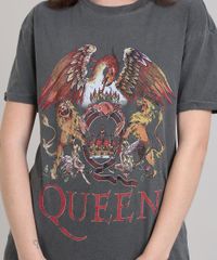 Blusa-Feminina-Queen-Manga-Curta-Decote-Redondo--Chumbo-9644806-Chumbo_4