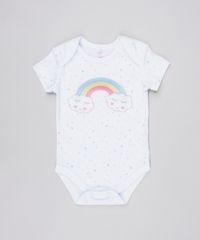 Body-Infantil-Arco-Iris-Estampado-com-Coracoes-Manga-Curta-Decote-Redondo-Branco-9445921-Branco_1