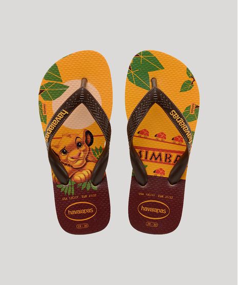 Chinelo-Infantil-Havaianas-Top-Rei-Leao-Amarelo-Escuro-9644754-Amarelo_Escuro_1