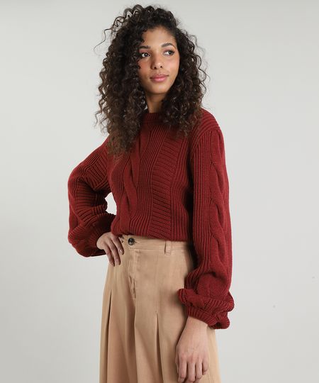 Sueter-Feminino-Mindset-em-Trico-Manga-Bufante-Cobre-9711630-Cobre_1 Sueter-Feminino-Mindset-em-Trico-Manga-Bufante-Cobre-9711630-Cobre_1