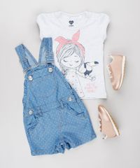 Blusa-Infantil-Menina-com-Tucano-e-Brilho-Manga-Curta-Cinza-Mescla-Claro-9631450-Cinza_Mescla_Claro_3