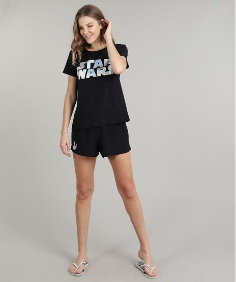 Pijama-Feminino-Star-Wars-Manga-Curta-Preto-9638671-Preto_1