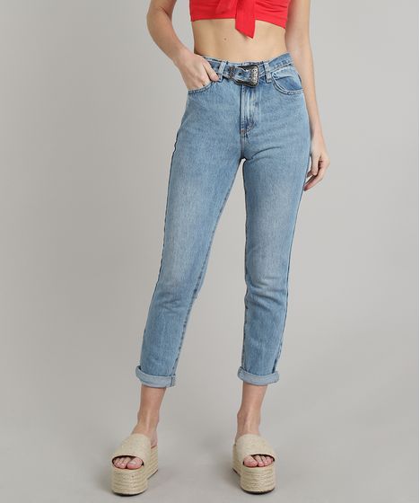 cinto com calça jeans