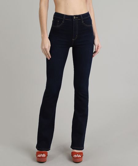 Calca-Jeans-Feminina-Sawary-Super-Lipo-Flare-Azul-Escuro-9671806-Azul_Escuro_1