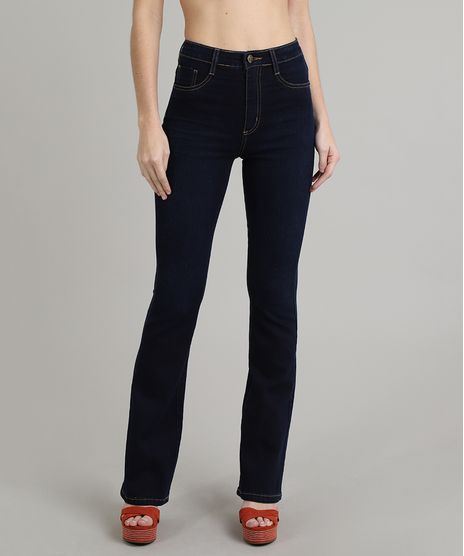 Calca-Jeans-Feminina-Sawary-Super-Lipo-Flare-Azul-Escuro-9671806-Azul_Escuro_1