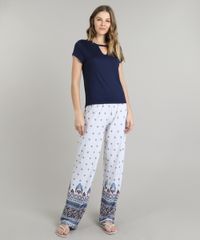 Pijama-Feminino-Choker-Arabescos-Manga-Curta-Azul-Marinho-9626326-Azul_Marinho_1