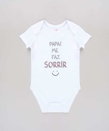 Body-Infantil--Papai-Me-Faz-Sorrir--Manga-Curta-Branco-9584494-Branco_1