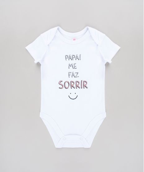 Body-Infantil--Papai-Me-Faz-Sorrir--Manga-Curta-Branco-9584494-Branco_1