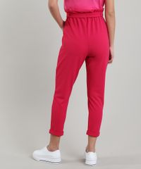 Calca-Feminina-Carrot-Clochard-com-Botoes-e-Faixa-para-Amarrar-Pink-9663752-Pink_2