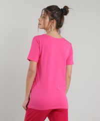 Blusa-Feminina--Be-Unique--Manga-Curta-Decote-Redondo-Rosa-9659336-Rosa_2