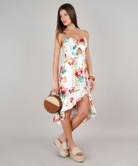 Vestido-Feminino-Midi-Estampado-Floral-com-Babado-Alcas-Finas-Decote-V--Off-White-9533116-Off_White_3