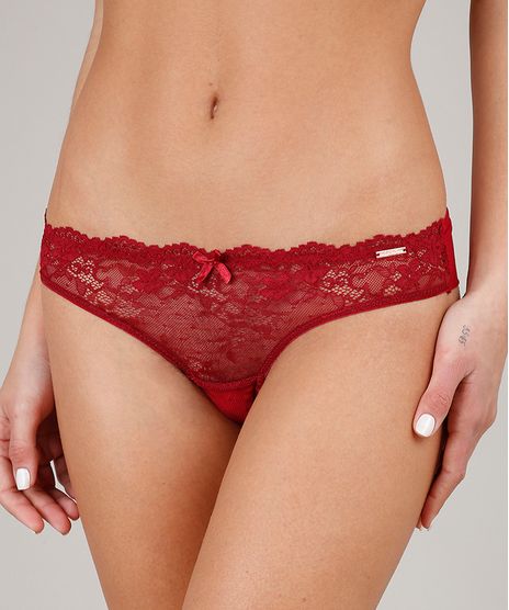 Calcinha-Fio-Dental-em-Renda-com-Tule-Vermelha-9484253-Vermelho_1