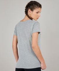 Blusa-Feminina-Esportiva-Ace--Queen-17--Manga-Curta-Decote-Redondo-Cinza-Mescla-Claro-9596223-Cinza_Mescla_Claro_2