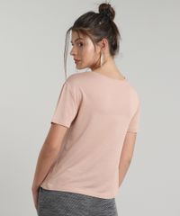Blusa-Feminina-em-Moletom--The-Best-Future-----Manga-Curta-Decote-Redondo-Bege-9465202-Bege_2