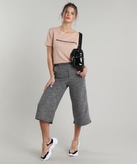 Blusa-Feminina-em-Moletom--The-Best-Future-----Manga-Curta-Decote-Redondo-Bege-9465202-Bege_3