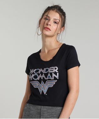 Blusa-Feminina-Mulher-Maravilha-Manga-Curta-Decote-Redondo-Preta-9649027-Preto_1