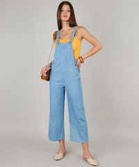 Macacao-Jeans-Feminino-Amplo-com-Bolso-Alcas-Largas--Azul-Claro-9654601-Azul_Claro_3
