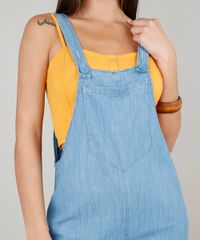 Macacao-Jeans-Feminino-Amplo-com-Bolso-Alcas-Largas--Azul-Claro-9654601-Azul_Claro_4