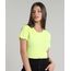 Blusa-Feminina-Canelada-Manga-Curta-Decote-Redondo-Amarelo-Neon-9297517-Amarelo_Neon_1