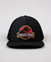 Bone-Infantil-Aba-Reta-Jurassic-Park-Preto-9639672-Preto_1