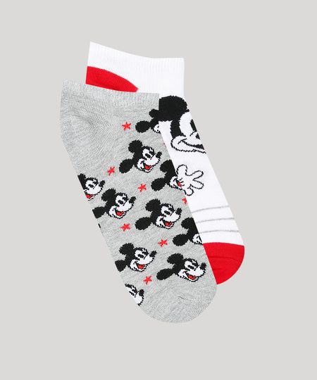 Kit-de-2-Meias-Femininas-Cano-Baixo-Mickey-Multicor-9659746-Multicor_1 Kit-de-2-Meias-Femininas-Cano-Baixo-Mickey-Multicor-9659746-Multicor_1