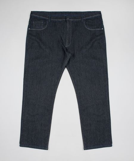 Calca-Jeans-Masculina-Plus-Size-Reta-com-Bolsos-Azul-Escuro-9693979-Azul_Escuro_1 Calca-Jeans-Masculina-Plus-Size-Reta-com-Bolsos-Azul-Escuro-9693979-Azul_Escuro_1