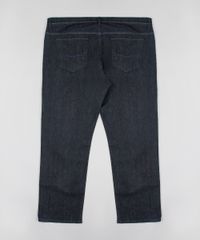 Calca-Jeans-Masculina-Plus-Size-Reta-com-Bolsos-Azul-Escuro-9693979-Azul_Escuro_2
