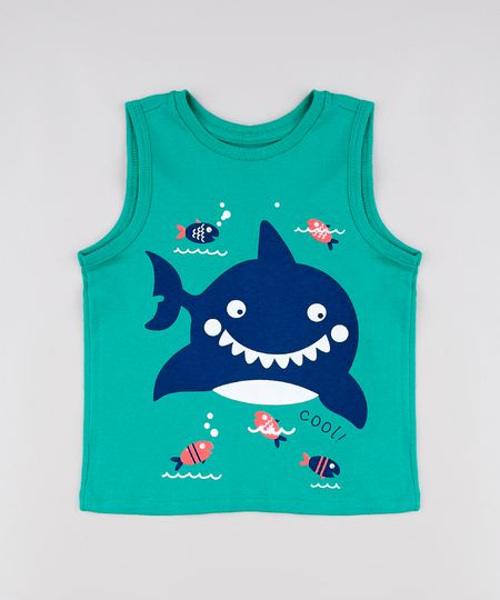 Regata-Infantil-Tubarao-com-Peixinhos-Verde-9629804-Verde_1