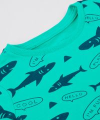 Camiseta-Infantil-Estampada-de-Tubarao-Manga-Curta--Verde-9629782-Verde_4