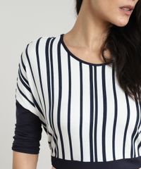 Blusa-Feminina-Basica-Listrada-com-Recorte-Manga-3-4-Decote-Redondo-Off-White-9616972-Off_White_4