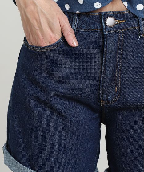 bermuda jeans feminina c&a