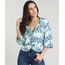 Blusa-Feminina-Cropped-Estampada-de-Folhagem-com-No-Manga-7-8-Decote-V-Branca-9535289-Branco_1