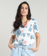 Blusa-Feminina-Estampado-Floral-Manga-Curta-Decote-Redondo-Off-White-9622012-Off_White_1