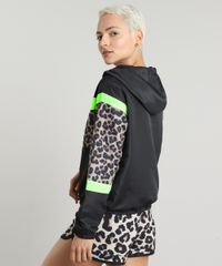 Jaqueta-Corta-Vento-Feminina-Animal-Print-e-Neon-com-Capuz-Preta-9597120-Preto_2